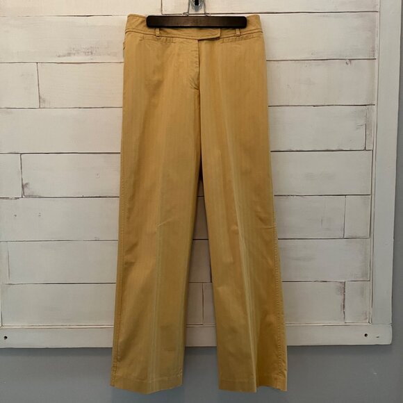 Size 6 JW Junction West Vintage Suit Mustard Gold Lined Western Jacket Pants - Picture 7 of 12